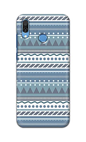 Image of Printed Hard Back Cover Case for Honor Play Back Cover (Seamless Geometric Tribal Pattern) -1803