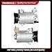 PHOBOOS A/C Compressor with Clutch Compatible with Ford Escape 2013-2016 L4 2.0L & Lincoln MKC 2015-2016 L4 2.0L/2.3L. Fast Cooling, Low Noise, Easy Installation, Ref. CO29123C, 198360