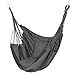 210kg Chaise Hamac Suspendue Balançoire Jardin Extérieur Coussins Doux Siège Dortoir Chambre Chaise Suspendue avec Oreiller Pas de bâton pour Le Jardin Voyage en Plein air