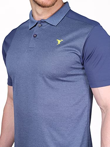 Image of TECHNOSPORT Men's Slim Fit Active T-Shirt - (MTP537 P) Pack of 1