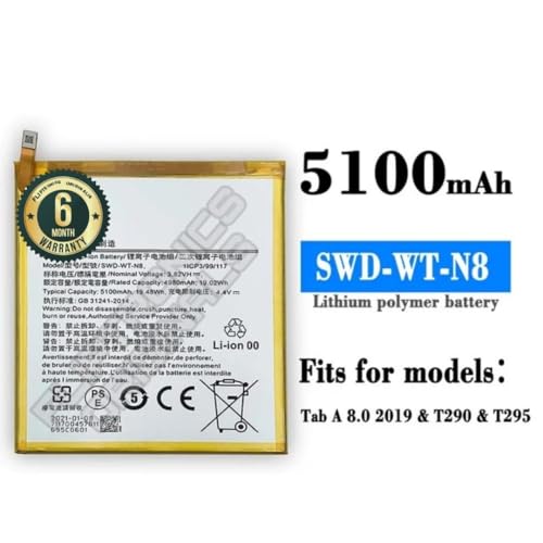 Image of SWD-WT-N8 Battery for Samsung Galaxy Tab A 8.0 SM-T290 SM-T295 Battery with 6 Month wrranty**** (P148)