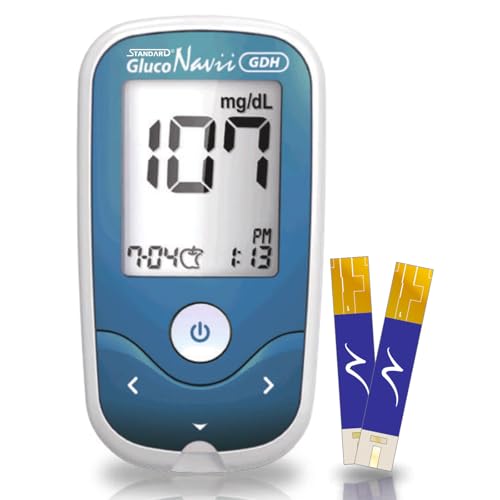 Blood Glucose Monitor with 100 Strips - Glucometer
