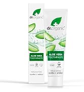 DR ORGANIC Toothpaste (Whitening) Organic Aloe Vera, 100 Milliliter