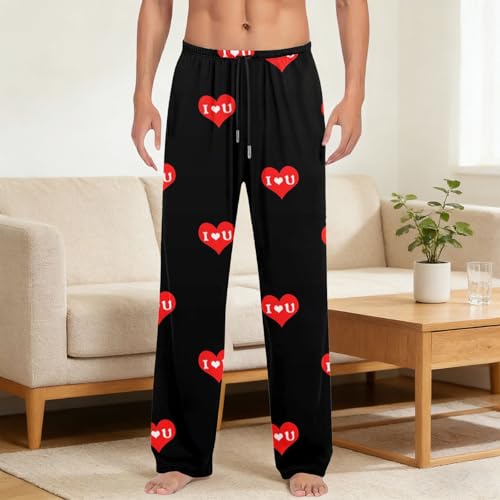 Pantalon décontracté à cordon de serrage motif imprimé confort optimal