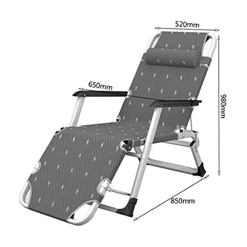 Chaise Inclinable Relaxer en Textilène Solution Pliante Spécial Dos