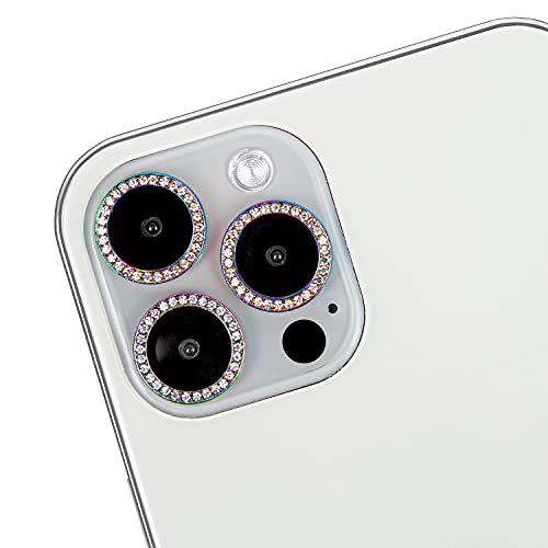 41Y99sPbWUL Optodir Tech iPhone 12 Pro Max Camera Lens Protector - 9H Tempered Glass Diamond Camera Cover for iPhone 12 Pro Max - Image 4