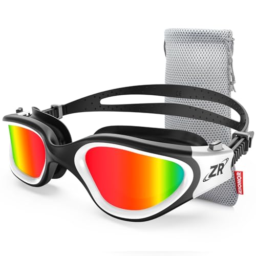 Image of ZIONOR Swim Goggles, Upgraded G1 Polarized Swimming Goggles Anti-Fog for Adult Men Women