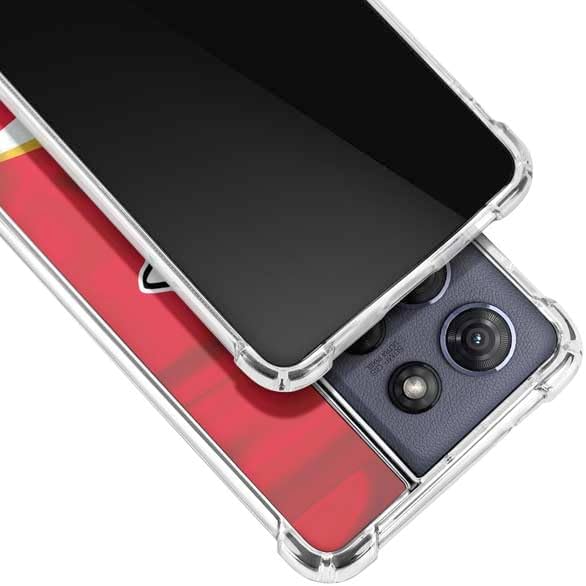 Skinit Clear Phone Case Compatible with Moto G Power 5G (2025) - Officially Licensed NFL Kansas City Chiefs Design