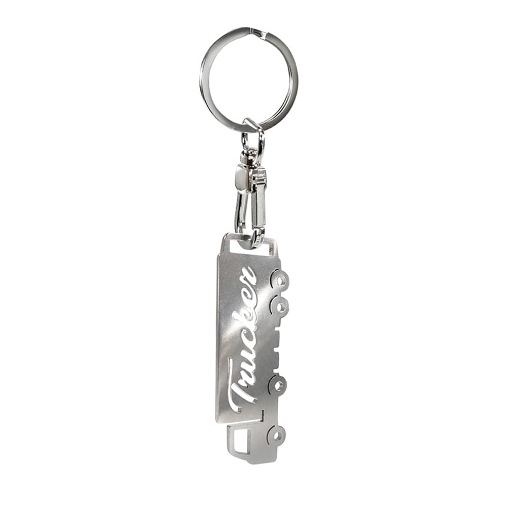 Avisa Stainless steel key chain - Trucker/Truck