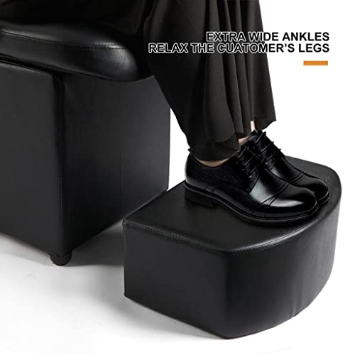 Artist Hand Shampoo Bowls For Salons With Chair, Shampoo Barber Backwash Chair Ceramic Shampoo Bowl Sink Chair, With Foot Pedal For Spa Beauty Salon Equipment #TOP3