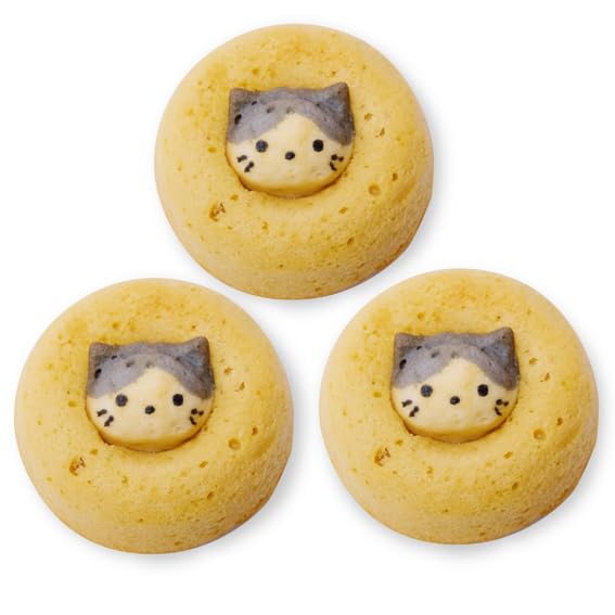 Amazon.co.jp: 【ZOOONUTS 3P ネコ】 キャラメル味 猫 ズーナッツ 焼き