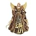 Produktbild The Christmas Workshop 81840 12 Zoll 30 cm Traditionelle Top Angel Weihnachtsbaum, Kupfer