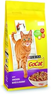Go-Cat Dry Cat Adult Food Chicken and Duck Dry Cat Food, 10 kg