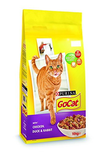 Go-Cat Dry Cat Adult Food Chicken and Duck Dry Cat Food, 10 kg