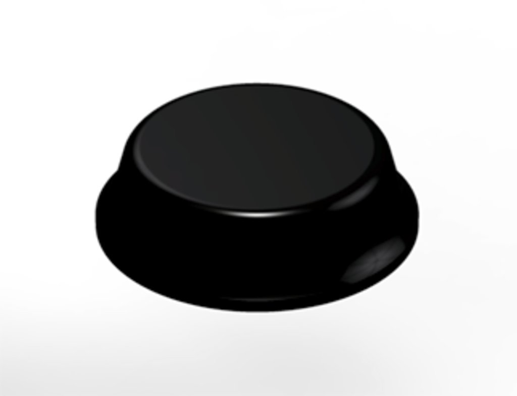3M Bumpon Protective Products SJ5012 Black, 3000 per case, 12.7 mm wide x 3.6 mm high