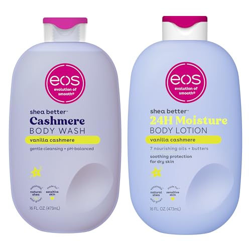 eos Shea Better Body Lotion+ Body Wash, Vanilla Cashmere