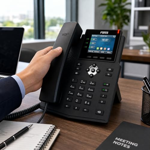 Fanvil X3U Pro Teléfono IP Color 2.8 pulg. 6 Líneas SIP miniatura 4