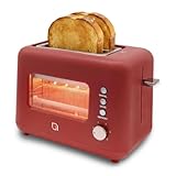 WILLOW Eco Series 2 Slice Toaster with Clear-View Window, 6 Shade Settings, 900W...