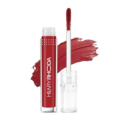 Image of Hilary Rhoda Power Of Matte Liquid Lipstick | Buildable Colour | Long Lasting & Matte Finish | Lightweight & Non-Drying Formula | Smudge Proof & Non-Transferable | 3ml (Frosted Pink - Shade 14)