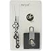 Clock Movement Quartz Square Antique Black Hand 1/2" Kit