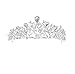Produktbild Deniferymakeup Hochzeit Diadem Strass Kristall Brautkrone Hochzeit Zubehör für Frauen
