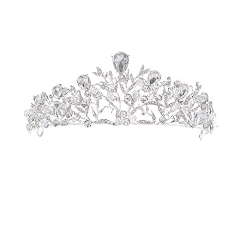 Preisvergleich Produktbild Deniferymakeup Hochzeit Diadem Strass Kristall Brautkrone Hochzeit Zubehör für Frauen
