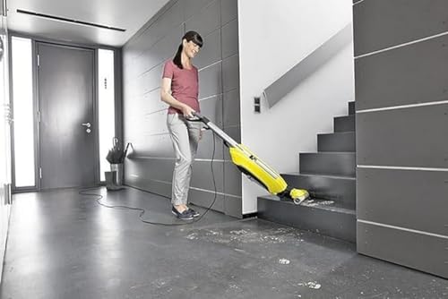 Image of Karcher FC 5 Cordless Hard Floor Cleaner - Electric and Cordless Floor Cleaner for 60 m - Effortless One-Time Cleaning