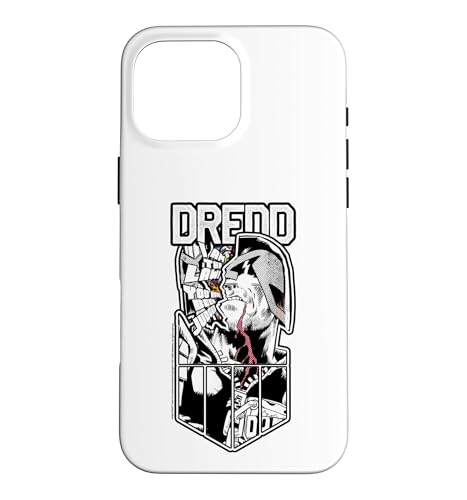 Carcasa para iPhone 16 Pro MAX Juez Dredd Usted ha Sido juzgado 2000 AD Retro Comic