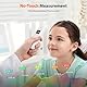 iHealth thermometer für erwachsene von ihealth, infrarot-stirn-thermometer für erwachsene und kinder, touchless digital baby thermometer mit fieber-indikatoren, nichtkontaktthermometer (pt2l)