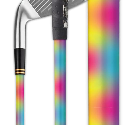 SHAFT SKINS Golf Accessories | Premium Club Wraps | High Grade Materials for Durability & Style | Golf Accessories for Men and Women (Multi- Color)