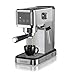 Produktbild Cloer 5829 Espresso-Siebträgermaschine, Espressomaschine mit Aufschäumer, 20 Bar, schmales Design,1-2 Tassen Espresso, Cappuccino,Latte Macchiato,Sicherheitsabschaltung,1 Liter Wassertank,1350W
