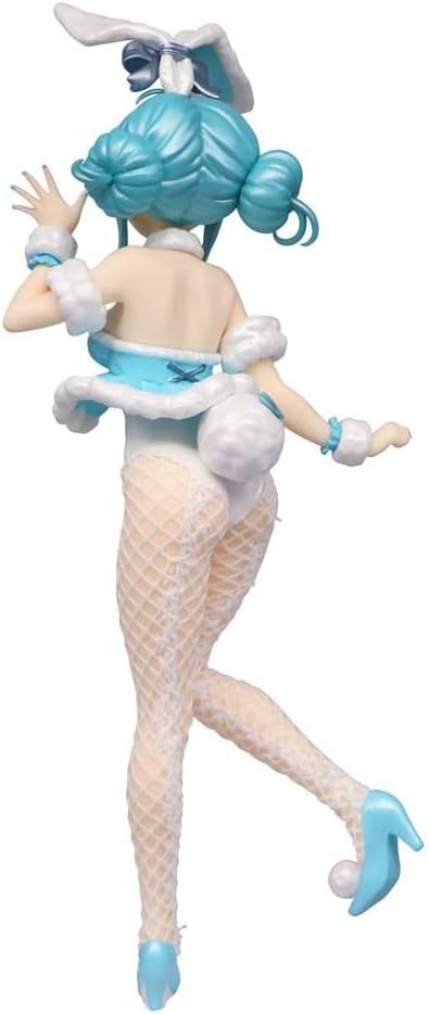 Hatsune Miku BiCute Bunnies Figure-Hatsune Miku White Rabbit Pearl Color ver.-