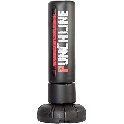 MAXXUS PUNCHLINE Scorpion 170 Standboxsack - Freistehender, Erwachsene, Befüllbar, 170 cm - Boxsack Stehend, Boxpartner, Boxing Trainer, Punching Bag, Punchingsäcke, Boxen, Kampfsport, Training, MMA Cover