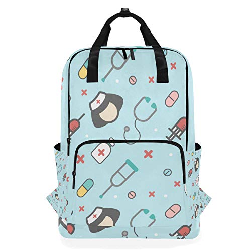 Montoj Mochila de viaje para pasear con Echómetro  escolar de enfermera