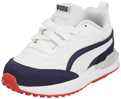 PUMA Mixte enfant City Rider Gradient Ps Basket, Peacoat Puma White, 31 EU