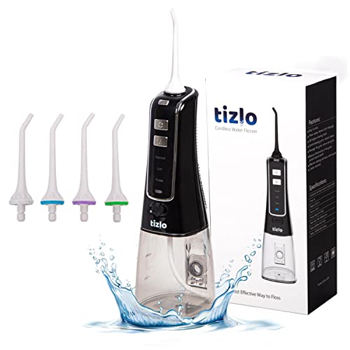 Water Flosser Cordless 10Oz 300Ml Rechargeable Portable 3 Modes For Brighter And Healthier Teeth Ipx7 Technology Dental Waterjet - 4 Tips (Purple) #TOP1