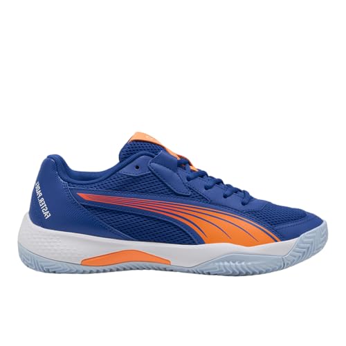 Image of PUMA Mens Nova Court Momo Gonzales Padel Sneakers Shoes - Blue