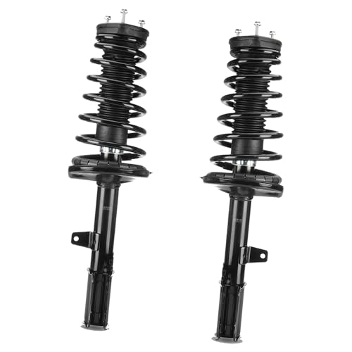 OREDY 2PC Rear Struts 171680 171681 for L4 1997-2001 Toyota Camry 1999-2002 2003 Toyota Solara Replacements with Coil Springs Complete Shock Absorber