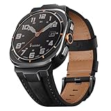 Zero-Gap Precision Fit - Tailored specifically for the Samsung Galaxy Watch Ultra (2025/2024), our designer metal connectors ensure a seamless, no-gap integration with the 47mm frame. The secure "one-click" installation preserves the original aesthet...