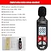 Decibel Meter - Accurate Sound Decibel Meter 30dB to 130dB, Portable Digital DB Meter with LCD Backlit Display, Fast/Slow Response, Maximum/Minimum Sound Level Meter for Home, Office, and Industry