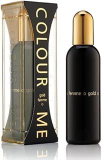 COLOUR ME Gold Femme Perfume for Women. 100ml Eau de Parfum. Luxury Fragrance - Ladies Perfume, Long Lasting Womens Perfumes by Milton-Lloyd