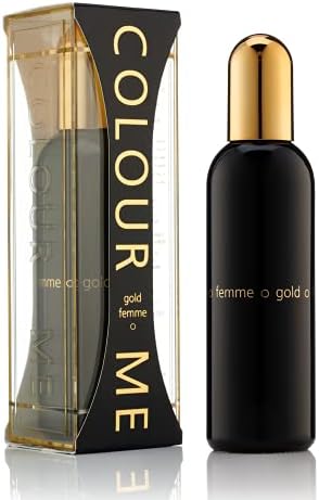 Milton-Lloyd Gold Femme - Eau de Parfum - Jasmine, Rose Perfume for Women - Oriental Fruity - Long Lasting Perfume for Women - 3.4 oz