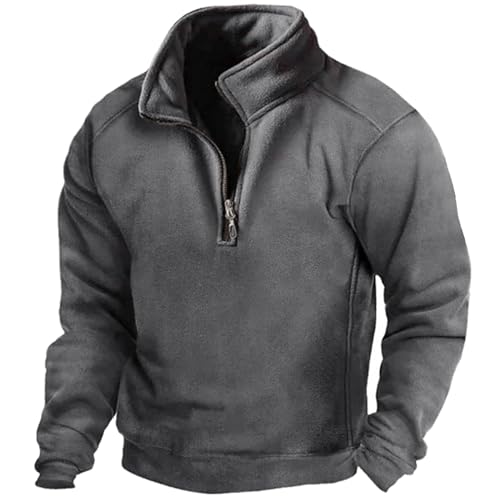 Pull homme hiver chaud à col rond pour températures basses