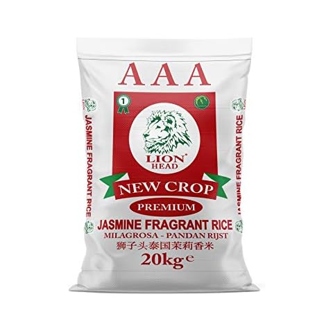Lion Head Premium Jasmine Fragrant Rice 20kg Cover