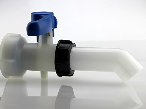 Preisvergleich Produktbild Ersatzhahn IBC Klappenhahn 75mm DN 50 einschl. Auslaufstutzen