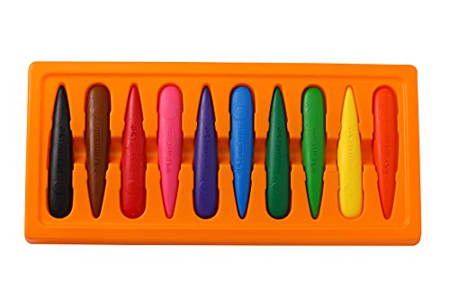 Image of Faber-Castell Modelling Dough (Pack of 6), Jumbo Wax Crayons (24 Shades) & Kindergarten Grip Crayons (Pack of 10, Assorted)