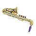 Hellery Giocattolo Musicale per Bambini in età Prescolare 8 Note Sassofono Strumento a Fiato Sax Regalo di Compleanno