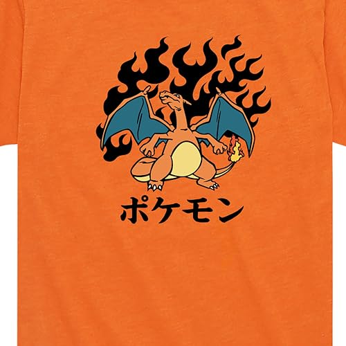 HYBRID APPAREL - Pokémon - Charizard Flash Fire - Toddler & Youth Short Sleeve Graphic T-Shirt3