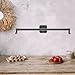 SAFIGLE Wall-Mounted Towel Rack with Hook 40cm Suction Cup Towel Bar for Bathroom and Kitchen Removable No-Tool Installation and Slippers