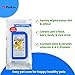 Petkin Mega Valu-Pak Pet Wipes, 125 Wipes - Pet Wipes for Dogs & Cats - for Face, Paws, Ears, Body & Eye Area - Super Convenient Dog Cleaning Wipes